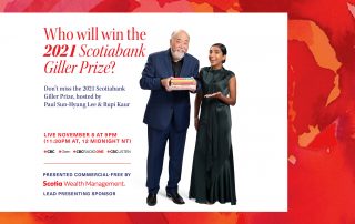 How to Watch the 2021 Scotiabank Giller Prize Gala Broadcast
