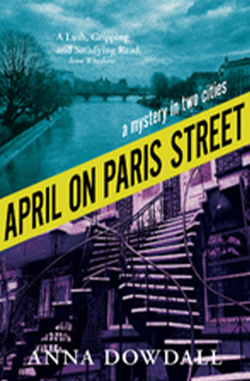 April on Paris Street by Anna Dowdall