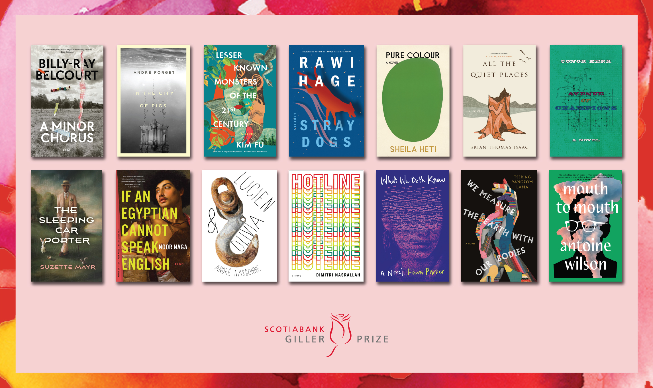 The Scotiabank Giller Prize Presents its 2022 Longlist