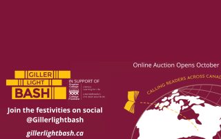 You're invited to the 2022 Giller Light Bash