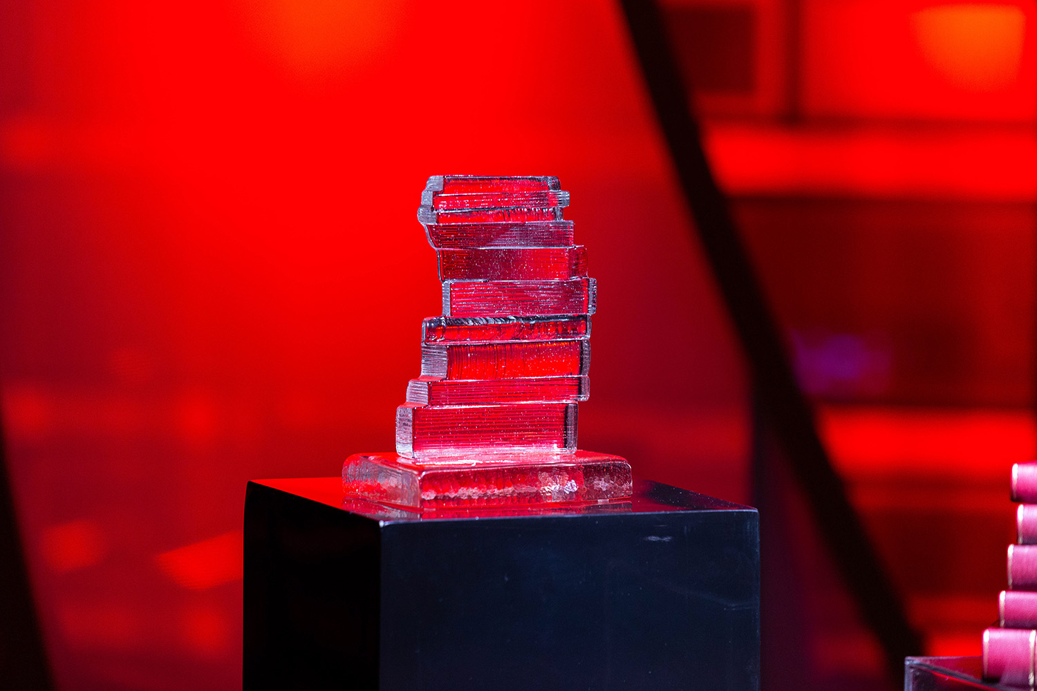 2022 Scotiabank Giller Prize trophy