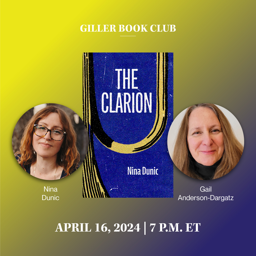 Giller Book Club: The Clairon