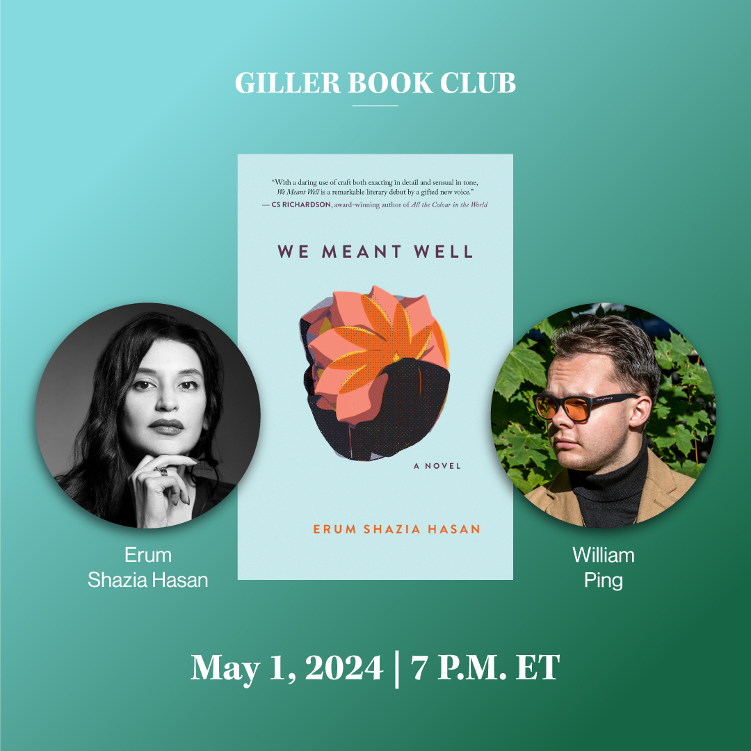 Giller Book Club: We Meant Well